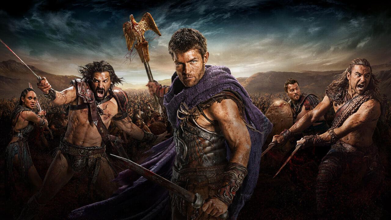 Spartacus أفضل مسلسلات STARZ