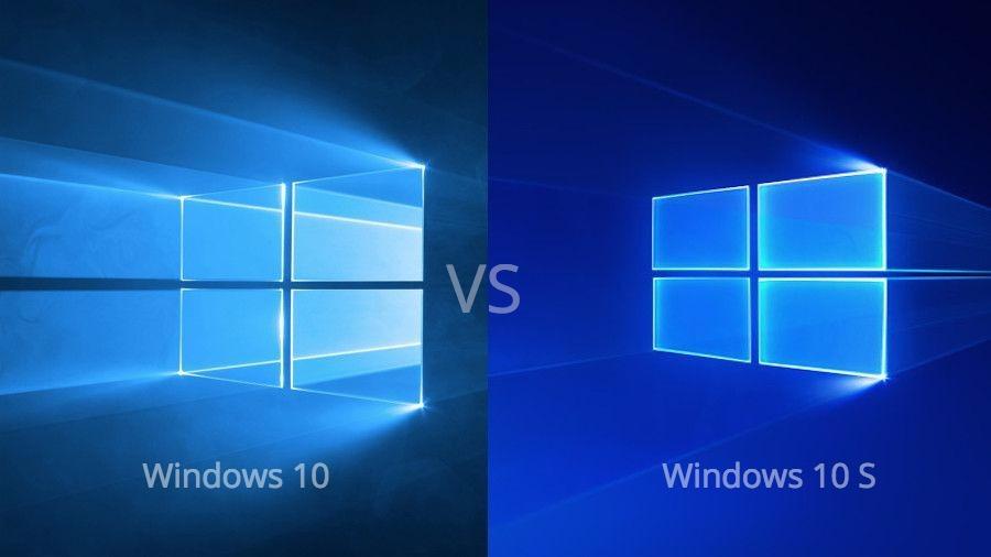 ميزات windows 10 s