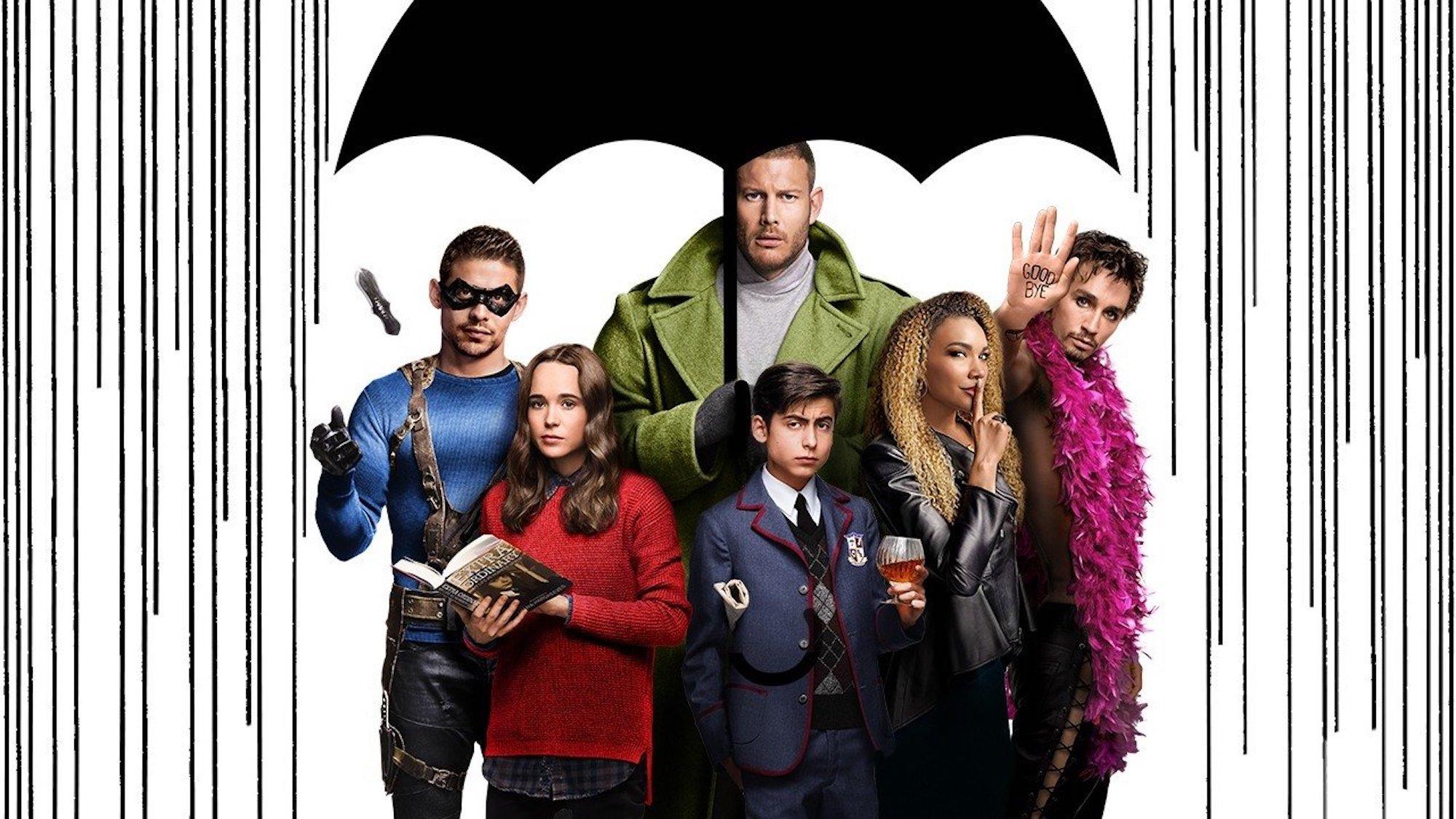 مسلسل The Umbrella Academy : كوميكس إنجليزية تهزّ شاشات التلفاز!