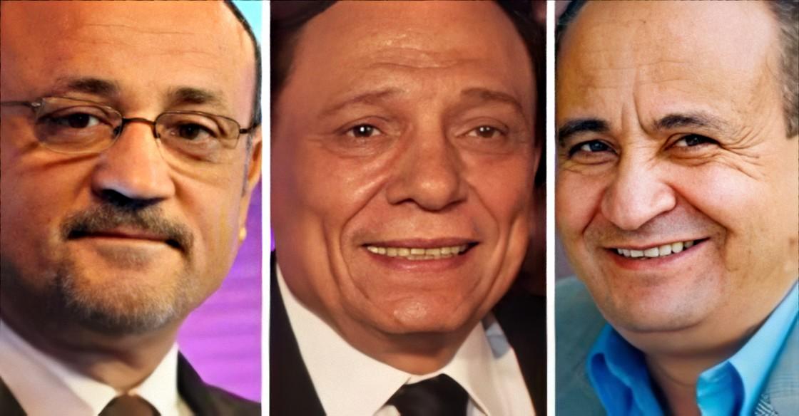 عادل إمام وشريف عرفة ووحيد حامد