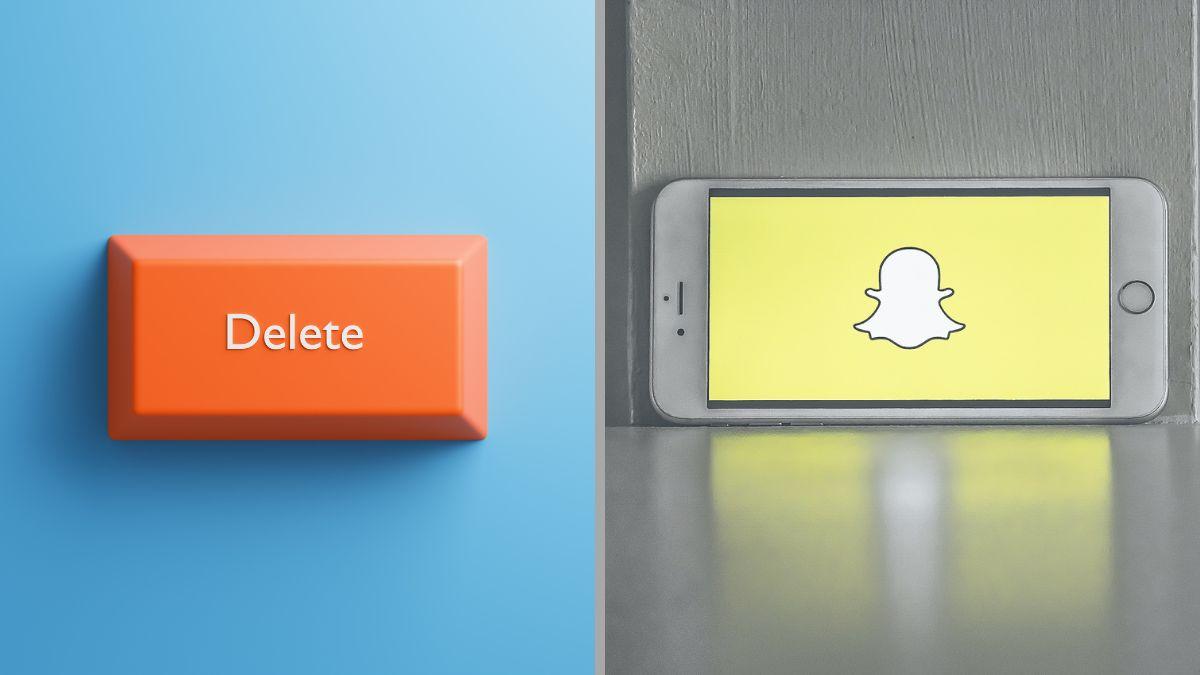 حذف حساب Snapchat