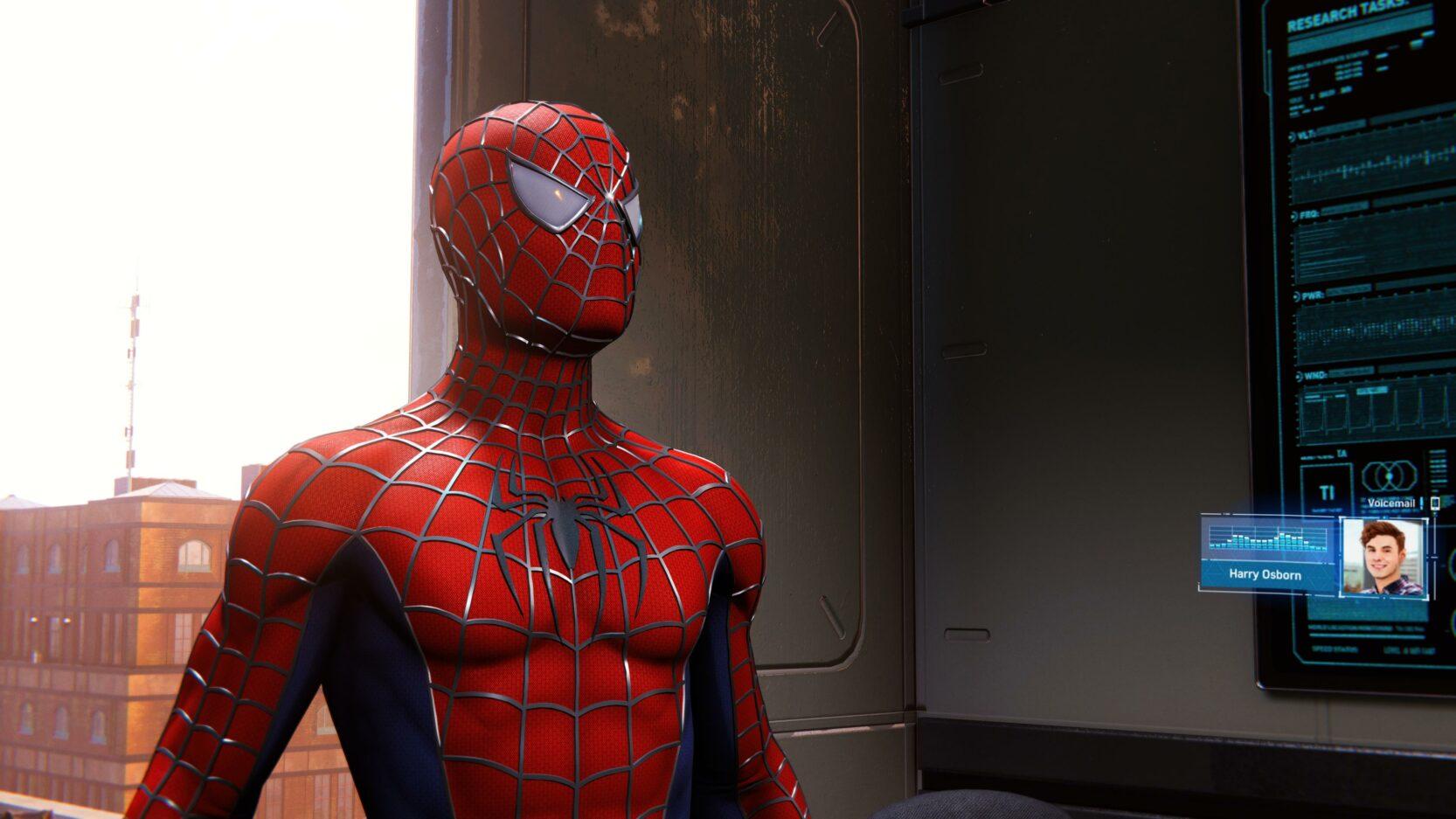 لقطات شاشة من لعبة Spiderman remastered