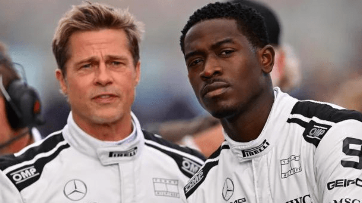 Damson Idris on Filming Alongside Brad Pitt, Real Drivers for ‘F1’film arageek 2025 movie art