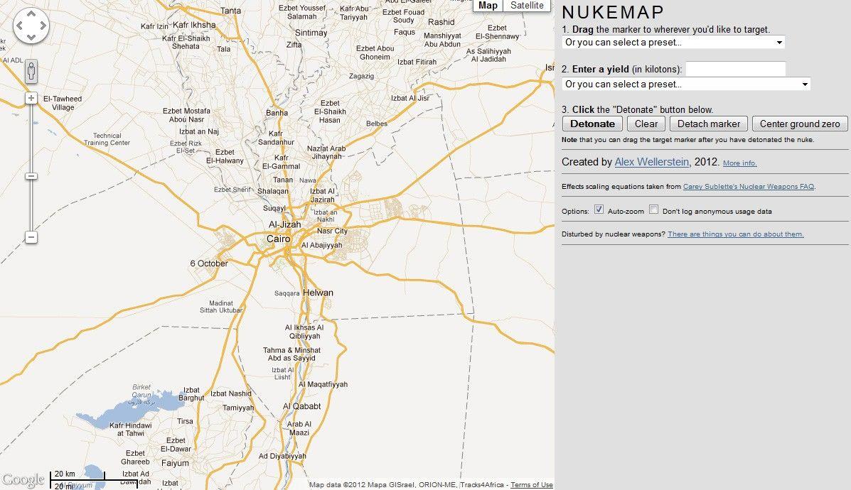 موقع Nukemap