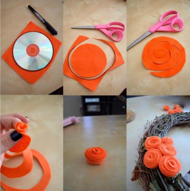 DIY-Easy-Felt-Rose