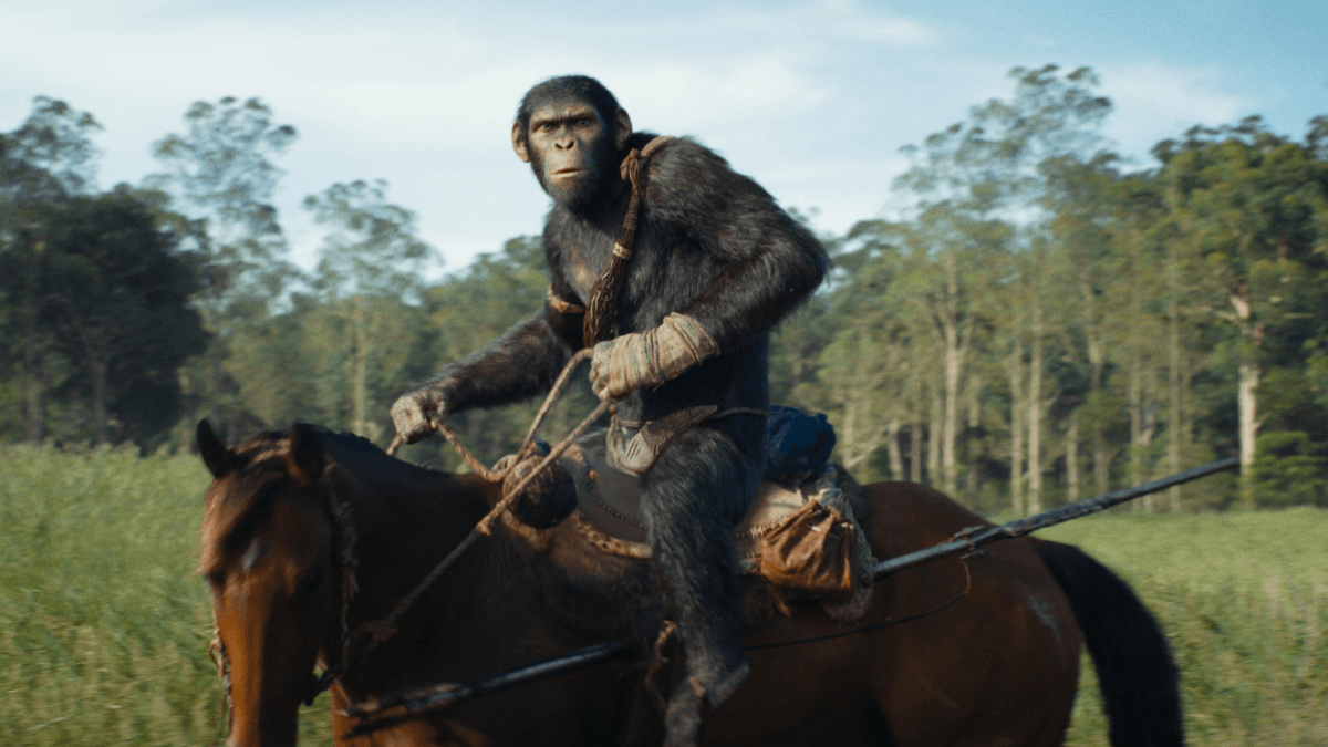 Kingdom of the Planet of the Apes 2024 film arageek art