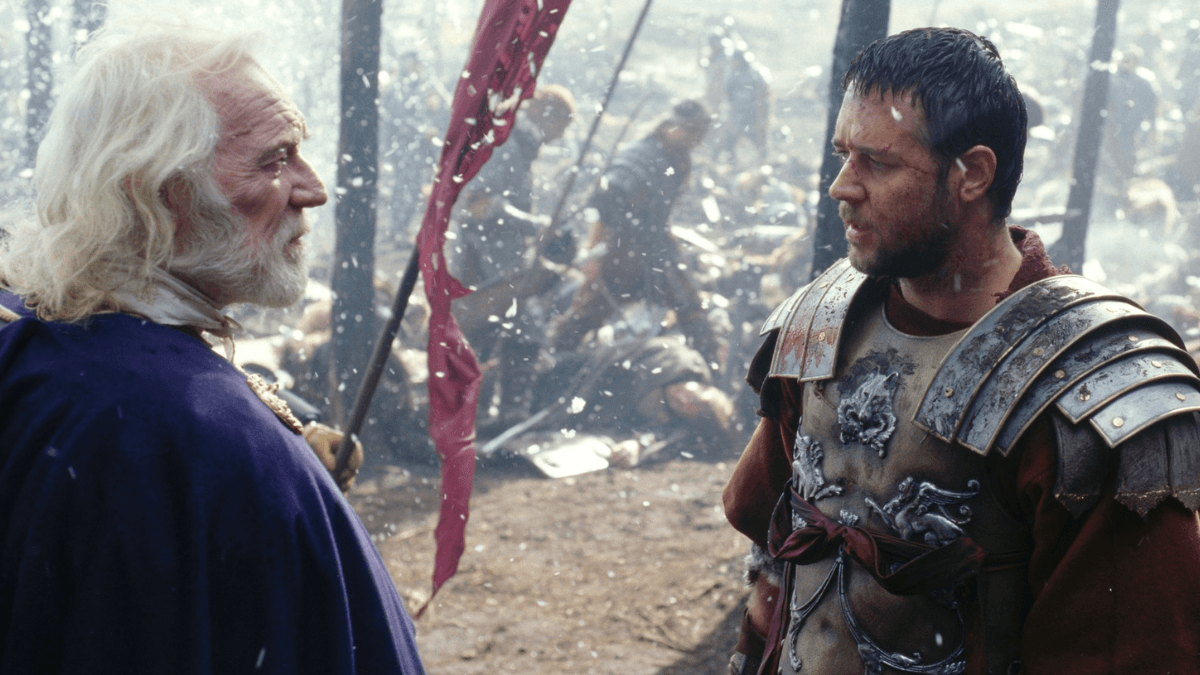 The actor played Maximus in 'Gladiate film arageek