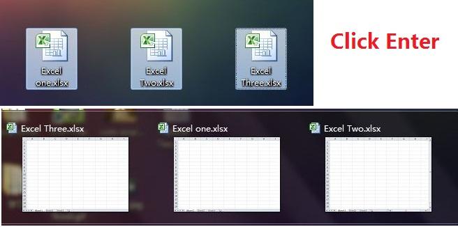 فتح عدة ملفات فى آن واحد - Microsoft Excel