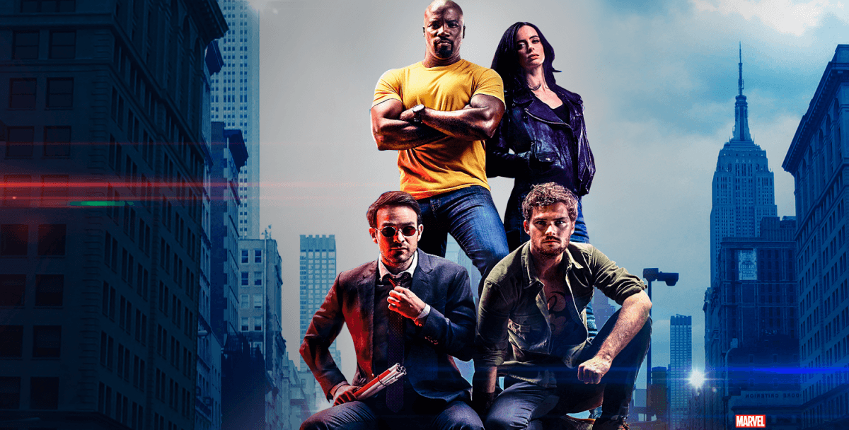 ابطال مسلسل The Defenders