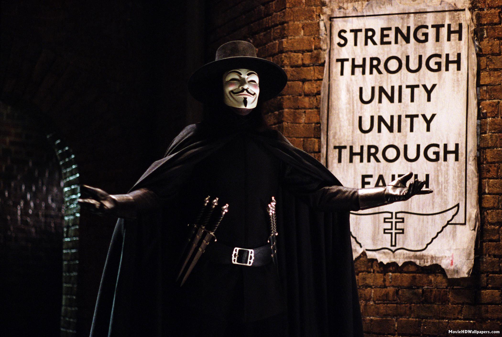 صورة من فيلم v for vendetta