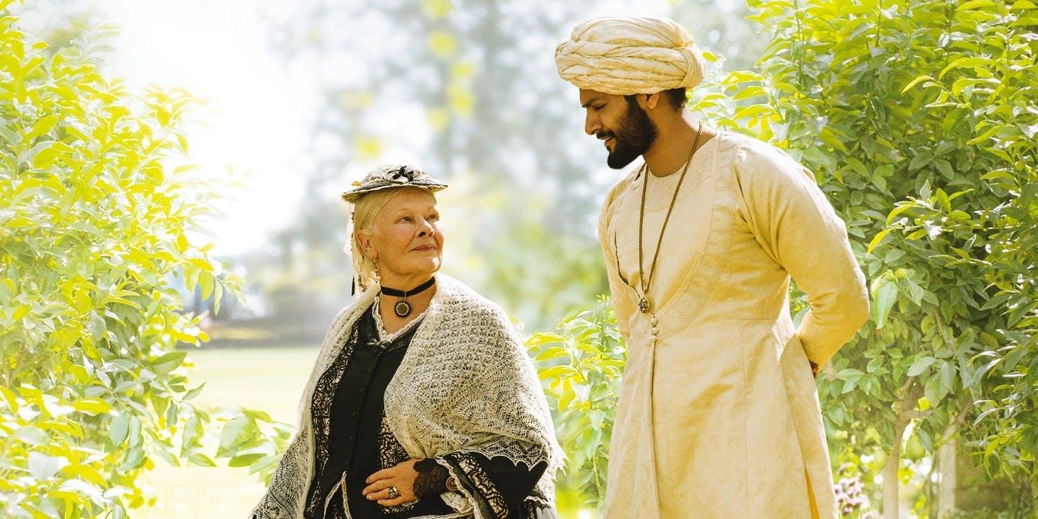 جودي دينيش وعلي فضل فيلم Victoria and Abdul