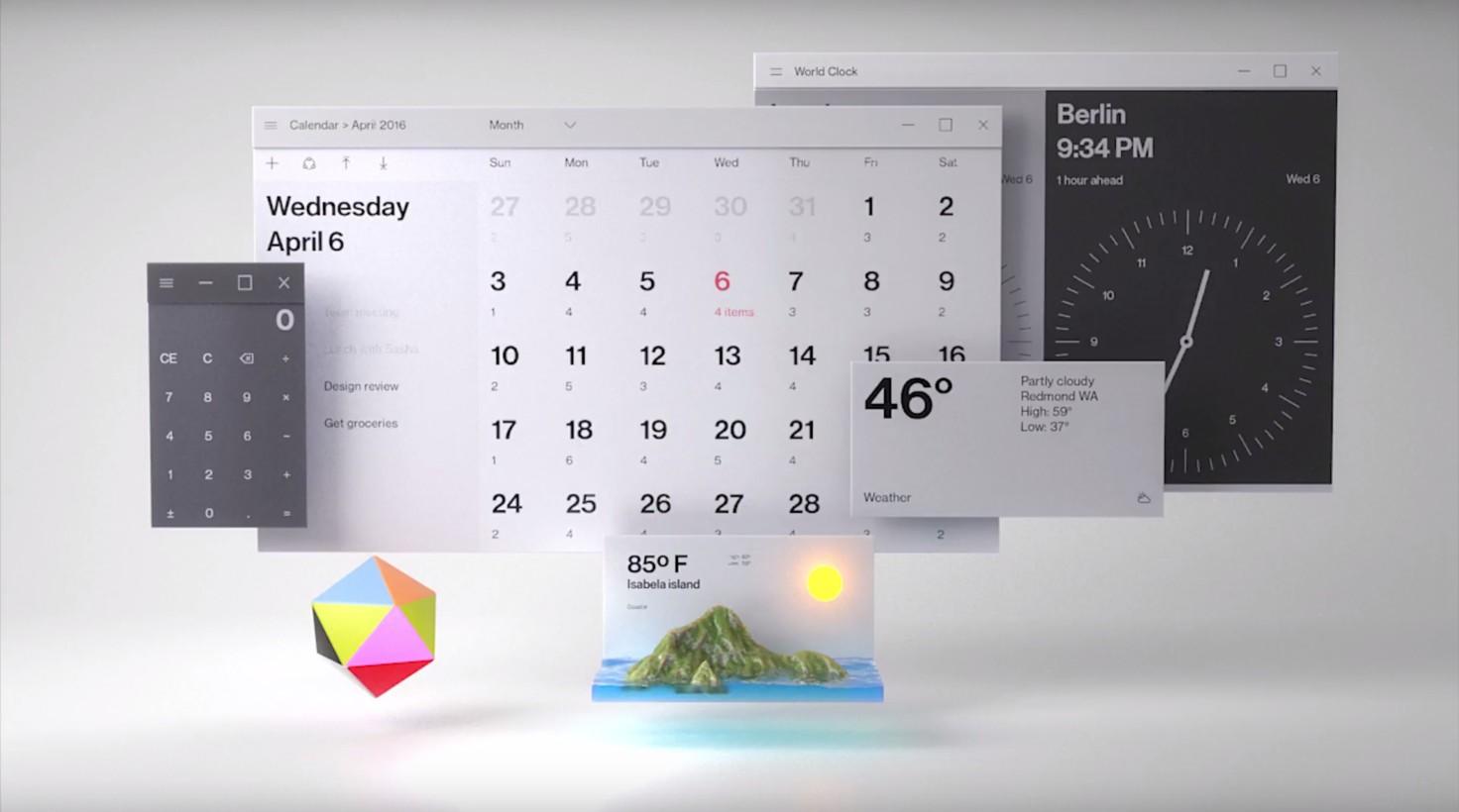 خاصية Fluent Design في تحديث Fall Creators Update لويندوز 10 من مايكروسوفت