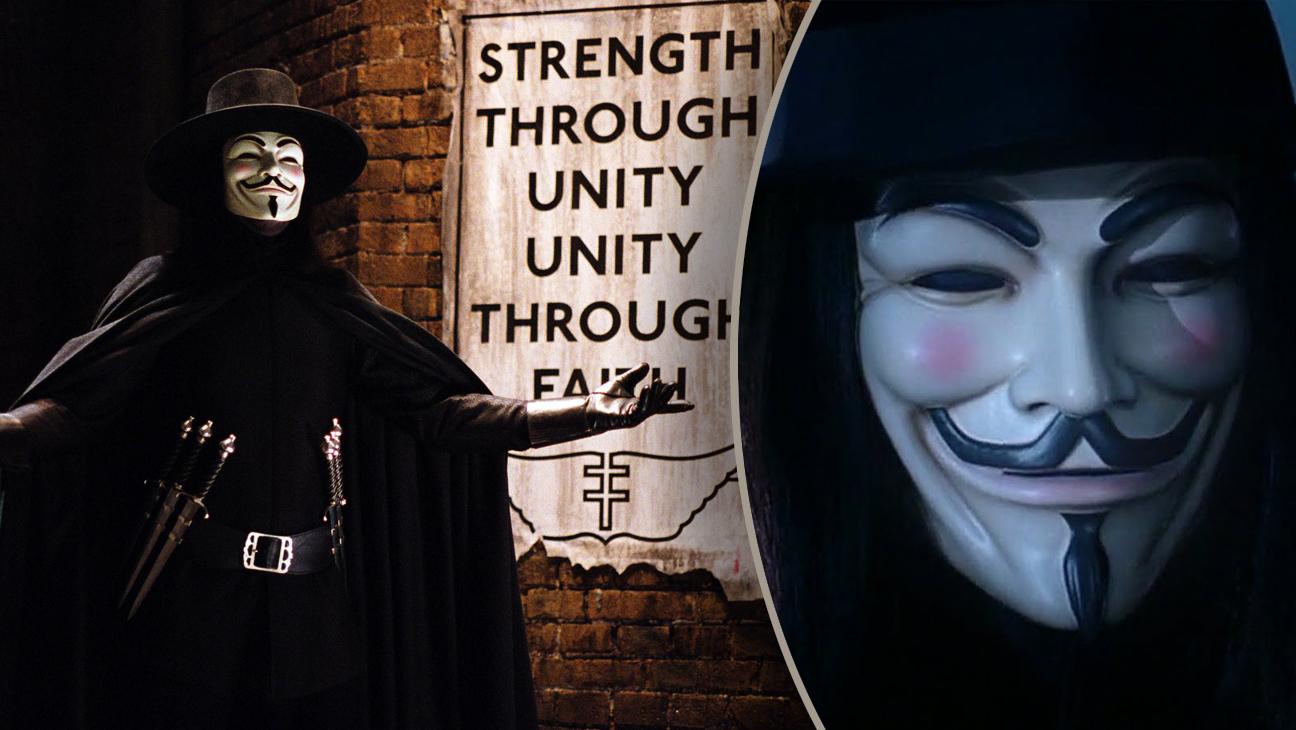 V For Vendetta بوستر فيلم 