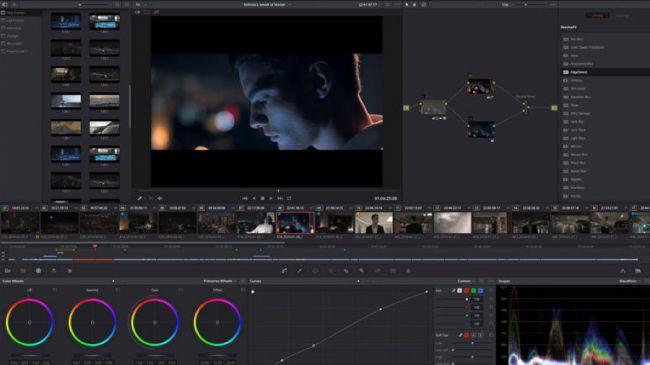  تطبيقات محرر الفيديو - DaVinci Resolve