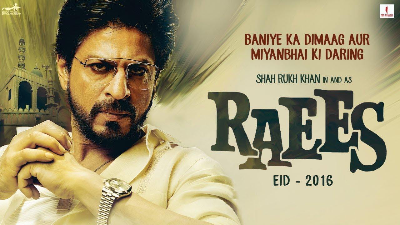 Raees poster فيلم 