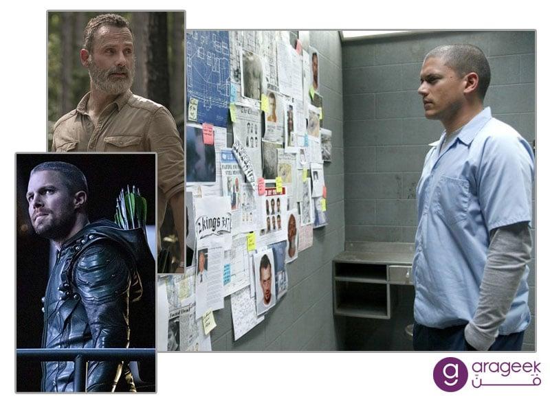 مسلسل Prison Break ومسلسل Arrow