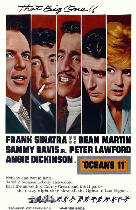 بوستر Ocean's Eleven 1960