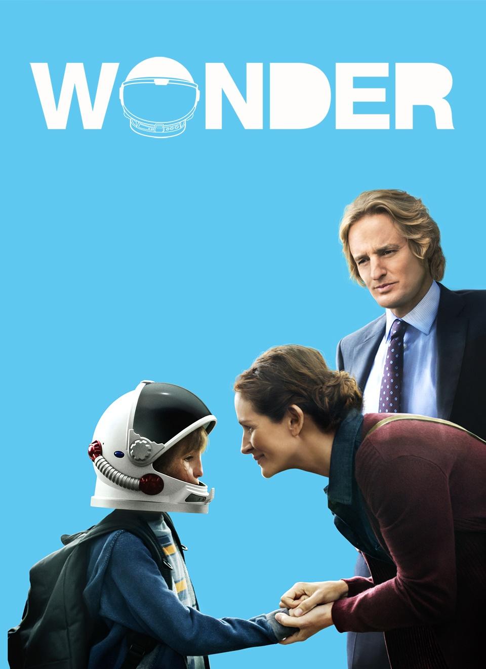 النجمة جوليا روبرتس في بوستر فيلم Wonder