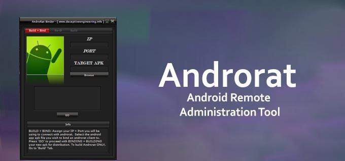 برامج تهكير التطبيقات على أندرويد - AndroRAT