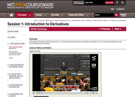 MIT OpenCourseWare