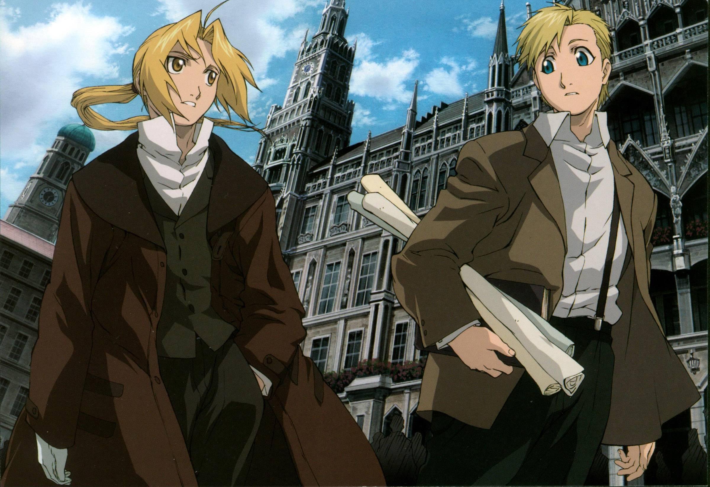 أفضل 100 فيلم أنمي..صورة فيلم Fullmetal Alchemist the Movie: The Conqueror of Shamballa