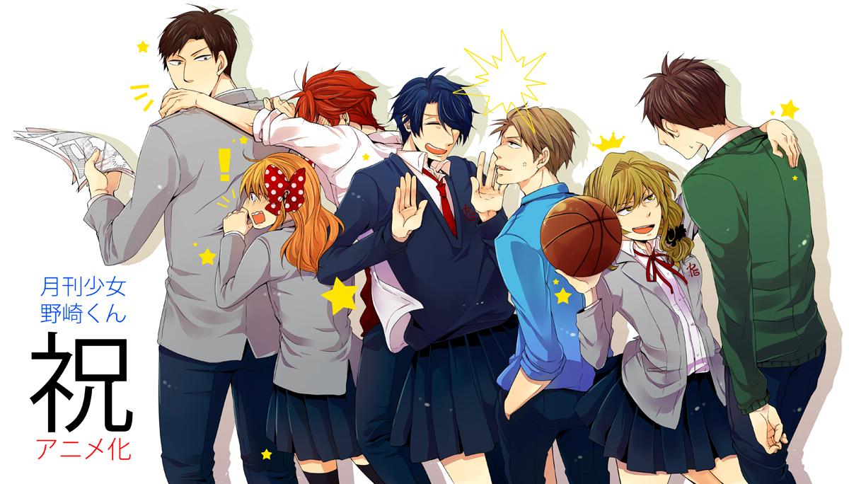 مسلسلات أنمي Gekkan Shoujo Nozaki-kun / نوزاكي - كُن الخاص بمجلة جيكان شوجو.