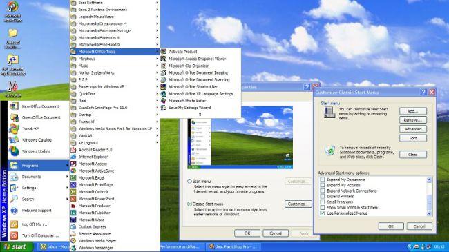 10 مميزات ساعدت Windows XP على الوصول إلى مكانته الأسطورية