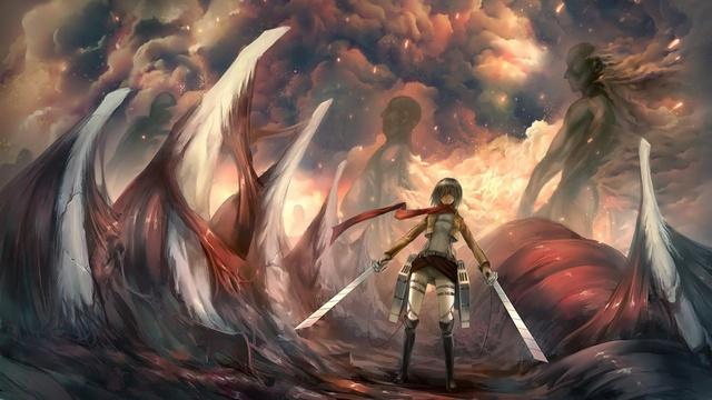 مسلسل Attack On Titan - صورة حائط 