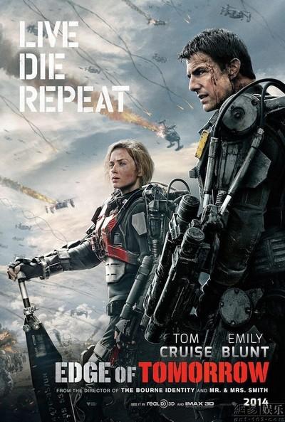 Edge of Tomorrow أفلام خيال علمي -