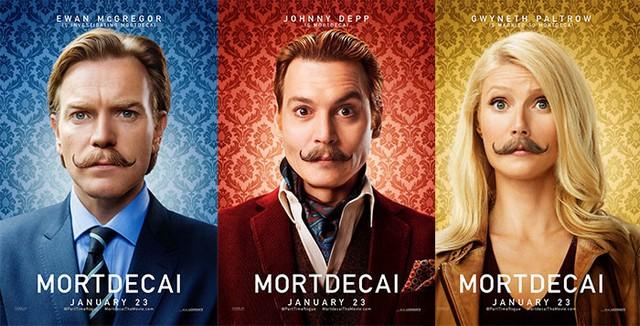 فيلم Mortdecai - ملصقات 