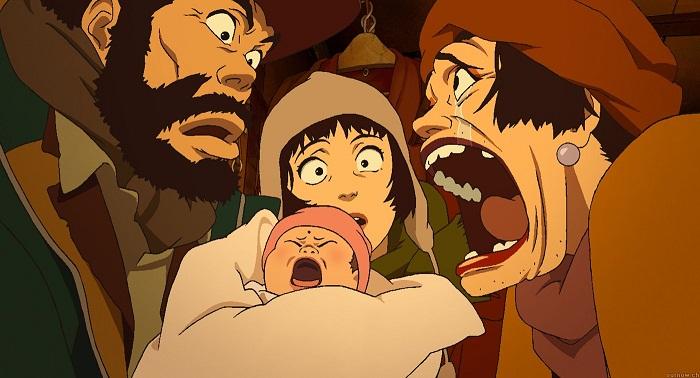 فيلم انمي Tokyo Godfathers