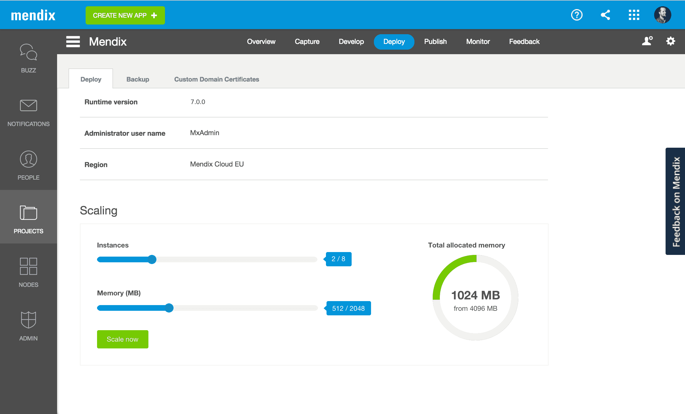 منصة mendix