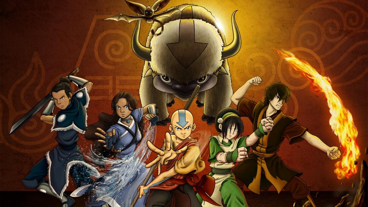 ابطال مسلسل Avatar: The Last Airbender