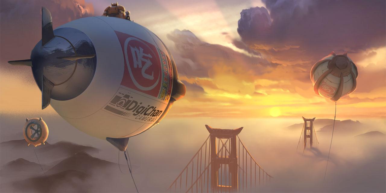 فيلم Big Hero 6 - صورة حائط