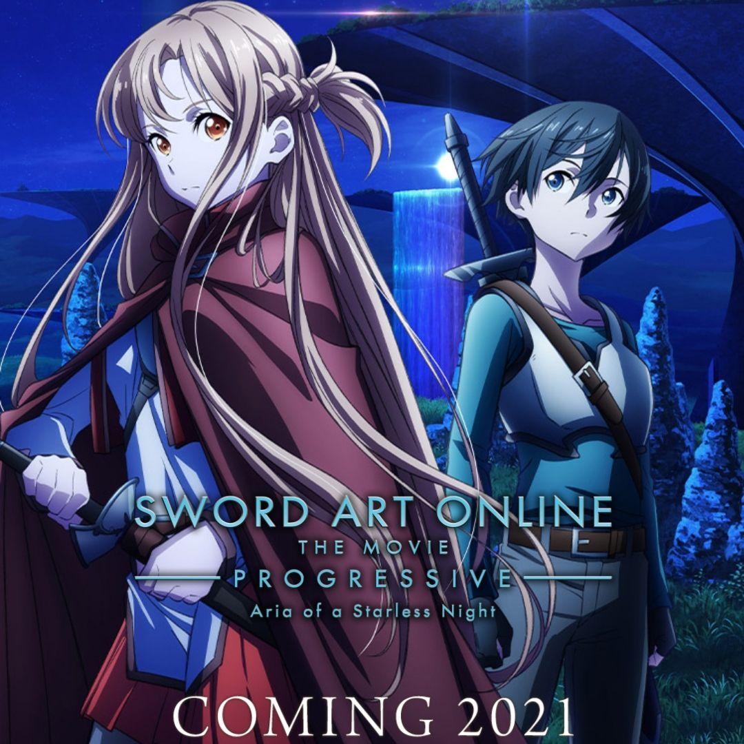 بوستر Sword Art Online the Movie -Progressive- Aria of a Starless Night