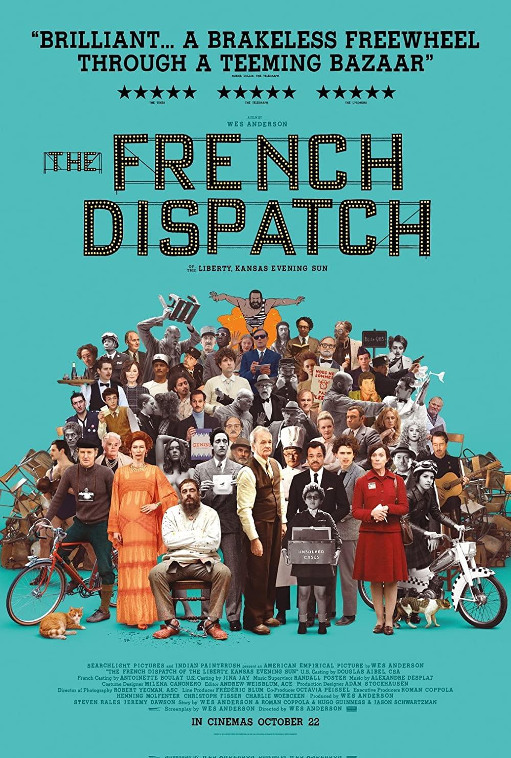 بوستر فيلم The French Dispatch