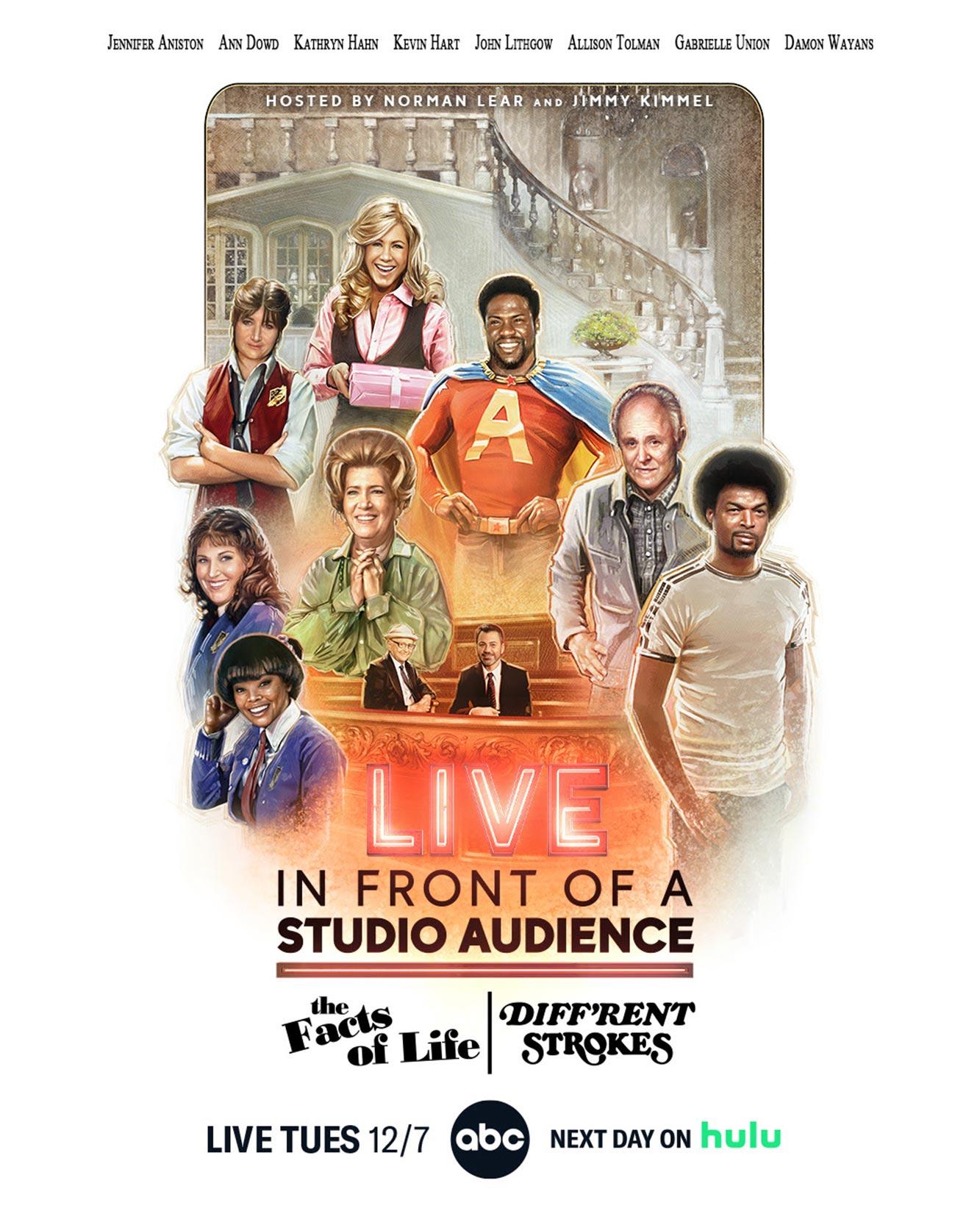 بوستر Live in Front of a Studio Audience: "The Facts of Life" and "Diff'rent Strokes"