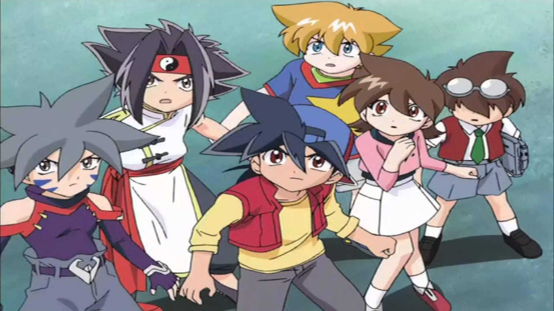 انمي Bakuten Shoot Beyblade